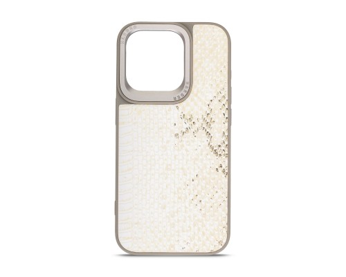 Чохол до мобільного телефона Harder Snake Pattern Apple iPhone 15 Pro White Cream (ARM76795)