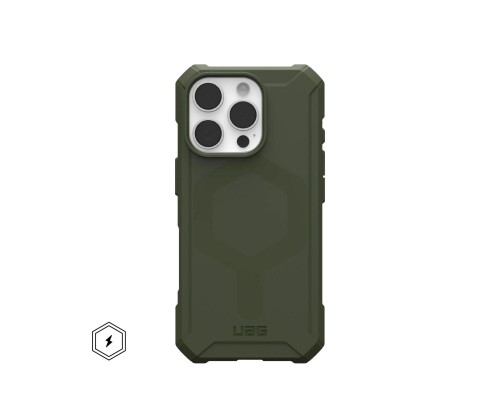 Чохол до мобільного телефона UAG iPhone 16 Pro Essential Armor Magsafe Olive Drab (114448117272)