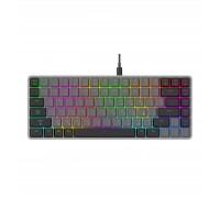 Клавіатура GamePro MK141R Red Swich Low Profile RGB USB Dark Gray (MK141R)