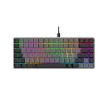 Клавіатура GamePro MK141R Red Swich Low Profile RGB USB Dark Gray (MK141R)