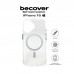 Чохол до мобільного телефона BeCover Space Case (MagSafe) для Apple iPhone 16 Transparancy (712102)