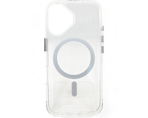 Чохол до мобільного телефона BeCover Space Case (MagSafe) для Apple iPhone 16 Transparancy (712102)