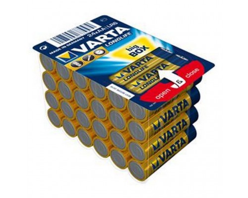 Батарейка Varta LONGLIFE ALKALINE * 24 box (04106301124)