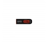 USB флеш накопичувач ADATA 16Gb C008 Black/Red USB 2.0 (AC008-16G-RKD)