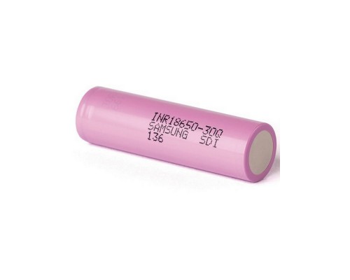 Акумулятор 18650 3000 mAh (30A) Samsung (INR18650-30Q)