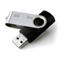 USB флеш накопичувач Goodram 32GB UTS2 (Twister) Black USB 2.0 (UTS2-0320K0R11)