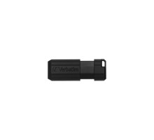 USB флеш накопичувач Verbatim 64GB Store 'n' Go PinStripe Black USB 2.0 (49065)