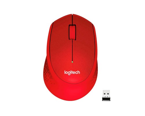 Мишка Logitech M330 Silent plus Red (910-004911)