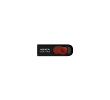 USB флеш накопичувач ADATA 64GB C008 Black+Red USB 2.0 (AC008-64G-RKD)