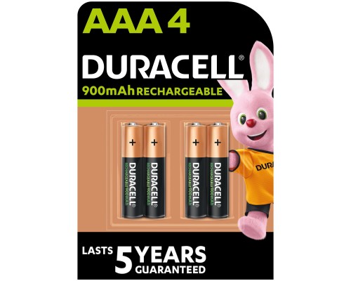 Акумулятор Duracell AAA HR03 900mAh * 4 (5005015)