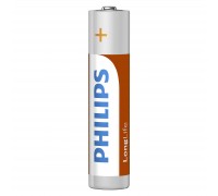 Батарейка Philips AAA R03 LongLife Zinc Carbon * 4 (R03L4B/10)