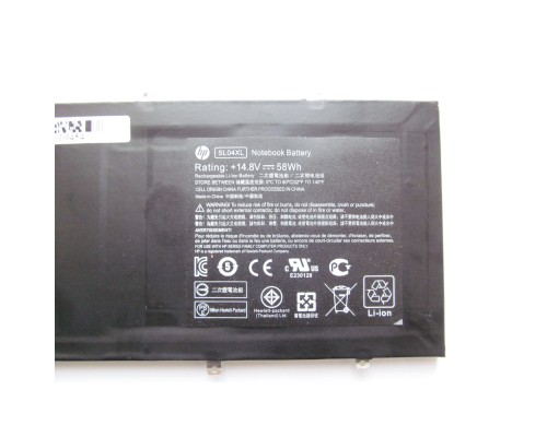 Акумулятор до ноутбука HP Envy 14-3000 SL04XL, 58Wh (3900mAh), 8cell, 14.8V, Li-ion (A47463)