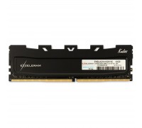 Модуль пам'яті для комп'ютера DDR4 16GB 2666 MHz Black Kudos eXceleram (EKBLACK4162619C)