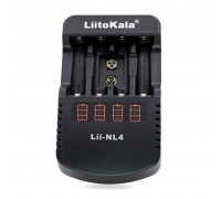 Зарядний пристрій для акумуляторів Liitokala 4 Slots, LED, Li-ion/Ni-MH/Ni-Cd/AA/ААA/AAAA/С (Lii-NL4)