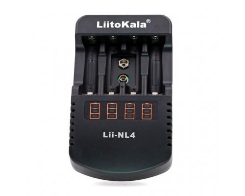 Зарядний пристрій для акумуляторів Liitokala 4 Slots, LED, Li-ion/Ni-MH/Ni-Cd/AA/ААA/AAAA/С (Lii-NL4)