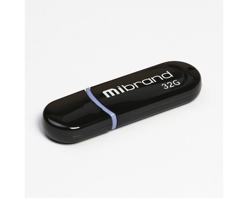 USB флеш накопичувач Mibrand 32GB Panther Black USB 2.0 (MI2.0/PA32P2B)