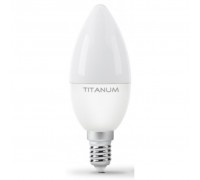 Лампочка TITANUM C37 6W E14 4100K 220V (TLС3706144)