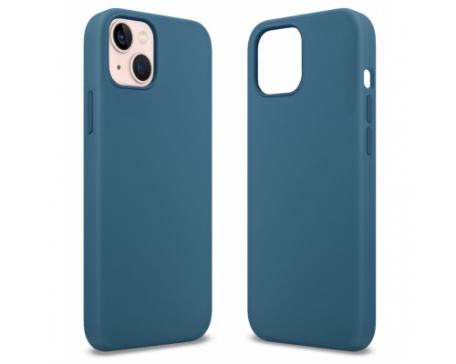 Чохол до мобільного телефона MakeFuture Apple iPhone 13 mini Premium Silicone Blue Jay (MCLP-AI13MBJ)