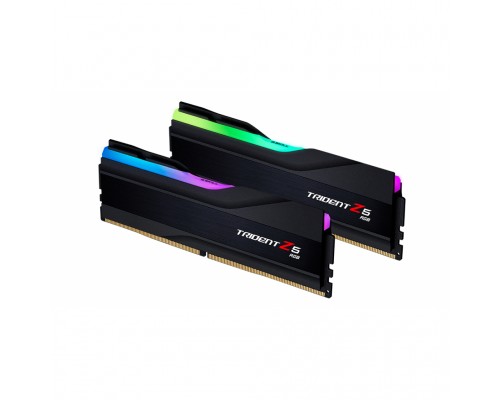 Модуль пам'яті для комп'ютера DDR5 32GB (2x16GB) 5600 MHz Trident Z5 RGB Black G.Skill (F5-5600J3636C16GX2-TZ5RK)