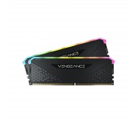 Модуль пам'яті для комп'ютера DDR4 64GB (2x32GB) 3600 MHz Vengeance RGB RS Corsair (CMG64GX4M2D3600C18)