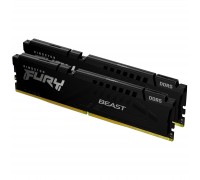 Модуль пам'яті для комп'ютера DDR5 16GB (2x8GB) 6000 MHz Beast Kingston Fury (ex.HyperX) (KF560C36BBEK2-16)