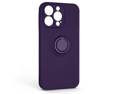 Чохол до мобільного телефона Armorstandart Icon Ring Apple iPhone 13 Pro Dark Purple (ARM68668)