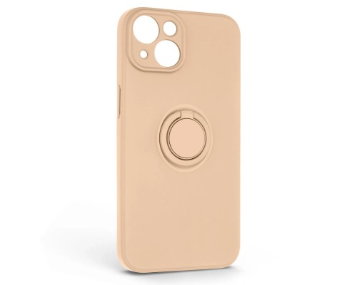 Чохол до мобільного телефона Armorstandart Icon Ring Apple iPhone 14 Pink Sand (ARM68688)