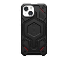 Чохол до мобільного телефона UAG Apple iPhone 15 Plus Monarch Pro Magsafe, Kevlar Black (114220113940)