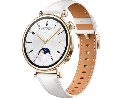 Смарт-годинник Huawei WATCH GT 4 41mm Classic White Leather (55020BJB)