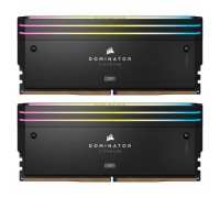 Модуль пам'яті для комп'ютера DDR5 32GB (2x16GB) 6000 MHz Dominator Titanium RGB Corsair (CMP32GX5M2B6000C30)