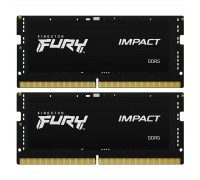 Модуль пам'яті для ноутбука SoDIMM DDR5 32GB (2x16GB) 6000 MHz Impact Kingston Fury (ex.HyperX) (KF560S38IBK2-32)