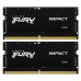 Модуль пам'яті для ноутбука SoDIMM DDR5 32GB (2x16GB) 6000 MHz Impact Kingston Fury (ex.HyperX) (KF560S38IBK2-32)