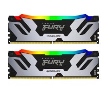 Модуль пам'яті для комп'ютера DDR5 32GB (2x16GB) 6800 MHz Renegade RGB XMP Kingston Fury (ex.HyperX) (KF568C36RSAK2-32)