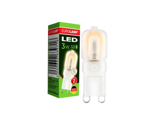 Лампочка Eurolamp LED G9 3W 3000K 220V (LED-G9-0330(220))