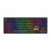 Клавіатура Hator Rockfall 2 Mecha TKL Authentic Edition Aurum Milky Way Silent USB Black (HTK-530)