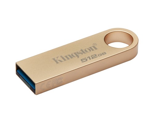 USB флеш накопичувач Kingston 512GB DataTraveler SE9 G3 Gold USB 3.2 (DTSE9G3/512GB)