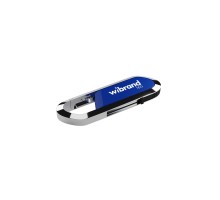 USB флеш накопичувач Wibrand 16GB Aligator Blue USB 2.0 (WI2.0/AL16U7U)