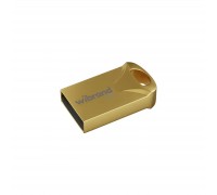 USB флеш накопичувач Wibrand 16GB Hawk Gold USB 2.0 (WI2.0/HA16M1G)