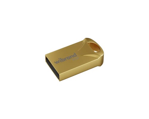 USB флеш накопичувач Wibrand 16GB Hawk Gold USB 2.0 (WI2.0/HA16M1G)