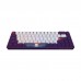 Клавіатура Dark Project Sunrise PBT RGB Mech G3MS Sapphire USB Violet/White (DPP68_GSH_SUNR_ANSI_UA)