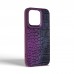 Чохол до мобільного телефона Harder Glamorous Croco Apple iPhone 15 Pro Dark Purple (ARM76763)