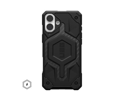 Чохол до мобільного телефона UAG iPhone 16 Plus Monarch Pro Magsafe Carbon Fiber (114455114242)