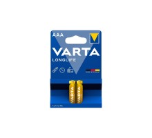 Батарейка Varta AAA Longlife лужна * 2 (04103101412)