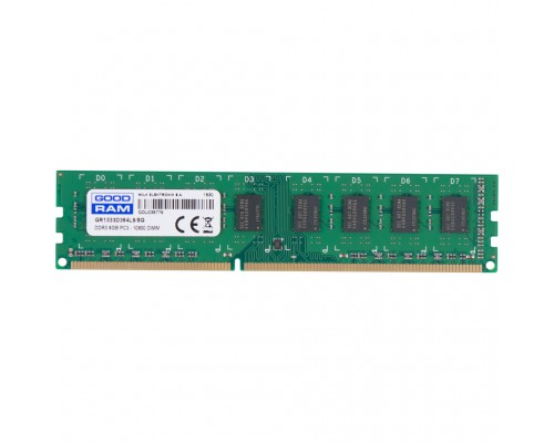 Модуль пам'яті для комп'ютера DDR3 8GB 1333 MHz Goodram (GR1333D364L9/8G)