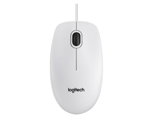 Мишка Logitech B100 White (910-003360)