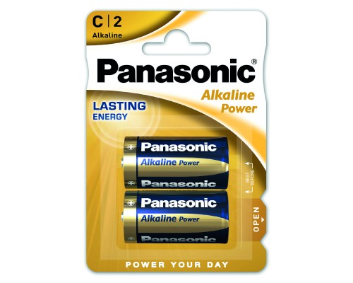 Батарейка Panasonic C LR14 Alkaline Power * 2 (LR14REB/2BP)