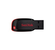 USB флеш накопичувач SanDisk 64GB Cruzer Blade Black/red USB 2.0 (SDCZ50-064G-B35)