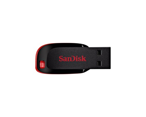 USB флеш накопичувач SanDisk 64GB Cruzer Blade Black/red USB 2.0 (SDCZ50-064G-B35)