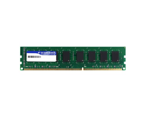 Модуль пам'яті для комп'ютера DDR3 8GB 1600 MHz Silicon Power (SP008GLLTU160N02)