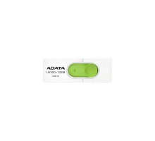 USB флеш накопичувач ADATA 32GB UV320 White/Green USB 3.1 (AUV320-32G-RWHGN)